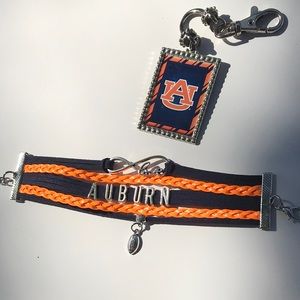 Auburn Bracelet & Keychain. GO TIGERS!